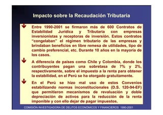 Balance del proceso de privatización en el Perú. 1990 - 2000 | PDF