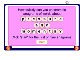 Anagrams
 