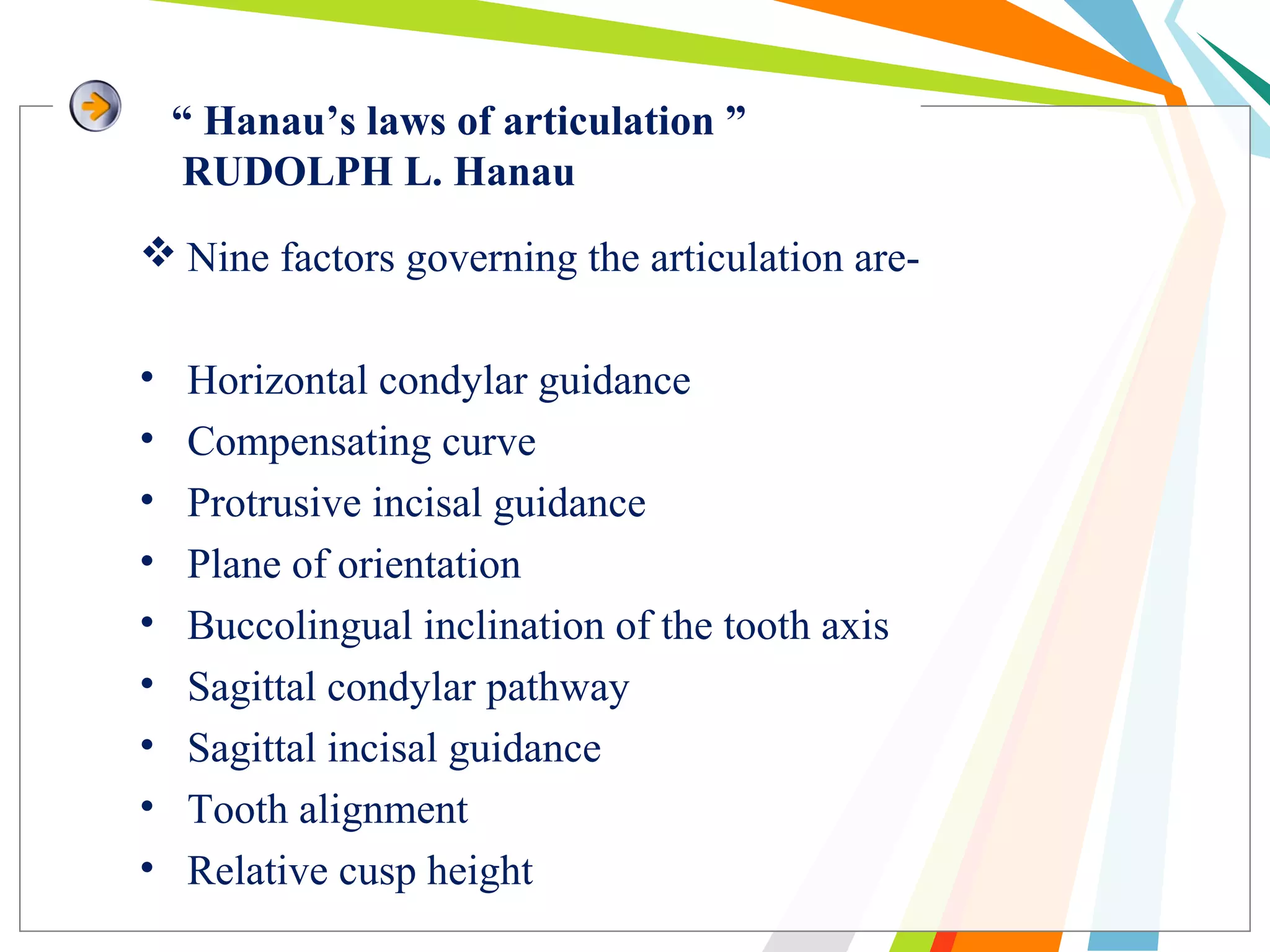 Balanced occlusion and its importance PPT