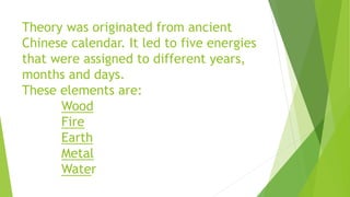 Balanced of five elements in wellness massage | PPTX