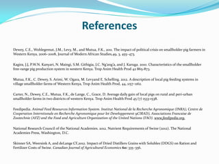 Investigation of how improved pig-feeding changes the well-being of poor Ugandan pig keepers using participatory epidemiology