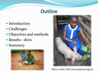 Investigation of how improved pig-feeding changes the well-being of poor Ugandan pig keepers using participatory epidemiology