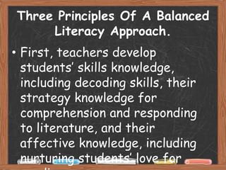 Balanced reading | PPTX