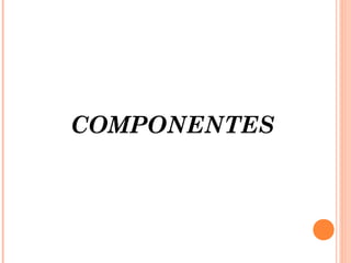 COMPONENTES
 