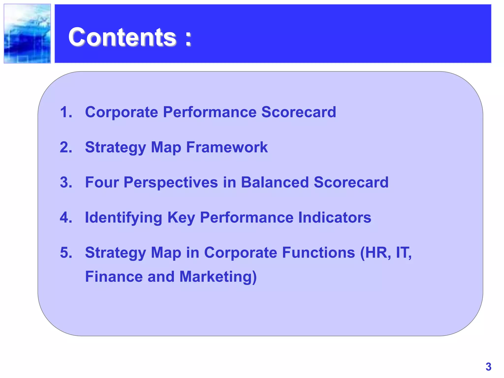 Balanced scorecard ppt slides | PPTX