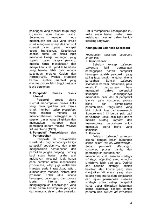 Balanced scorecard pada rumah sakit umum daerah (rsud)