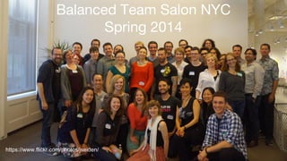 Balanced Team SF Salon Welcome and History