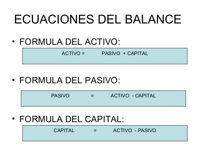 ESTADOS FINANCIEROS: EL BALANCE GENERAL