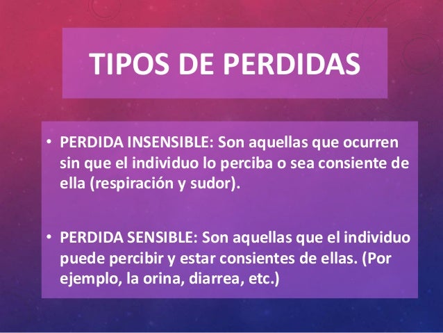 Control de líquidos