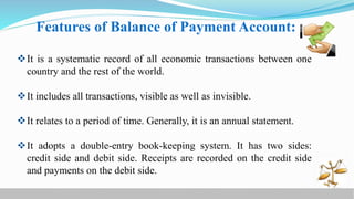 Balance of Trade and Balance of Payments | PPTX