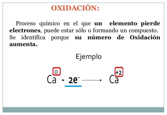 Balanceo óxido reducción