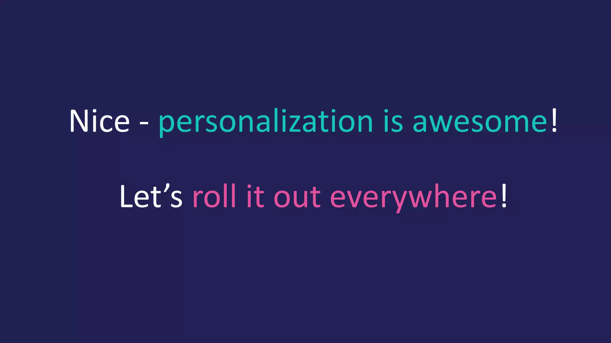 Balancing the Dimensions of User Intent | PPT