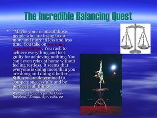balancing[1].ppt how you balance life in a healthy & happy life | PPT