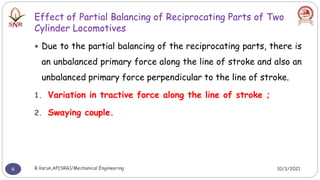 Balancing of reciprocating masses | PPTX