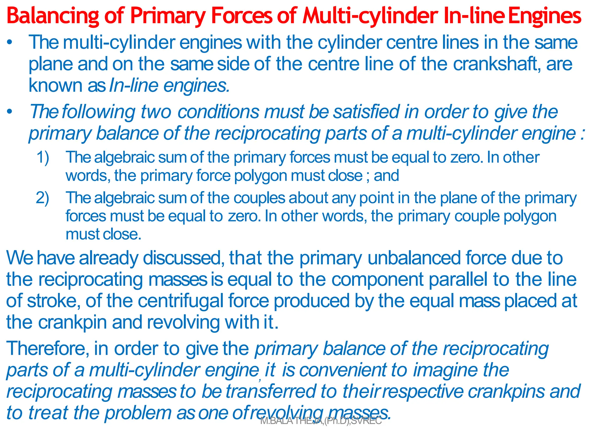 Balancing of Reciprocating masses.pptx