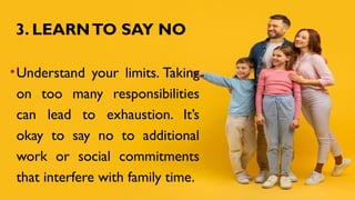 Balancing Work and family life presentation | PPTX