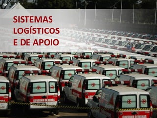SISTEMAS
LOGÍSTICOS
E DE APOIO
 