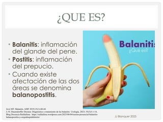 Balanitis manejo desde atención primaria, cuadro clinico diagnostico y ...