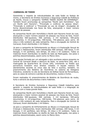 Balanço carnaval multicultural recife 2012