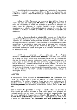 Balanço carnaval multicultural recife 2012