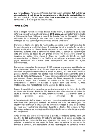 Balanço carnaval multicultural recife 2012