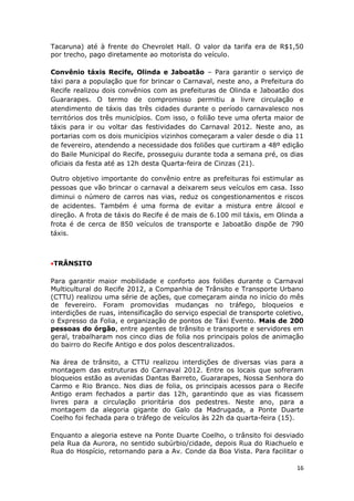 Balanço carnaval multicultural recife 2012