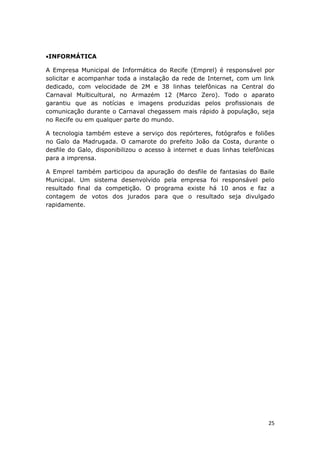 Balanço carnaval multicultural recife 2012