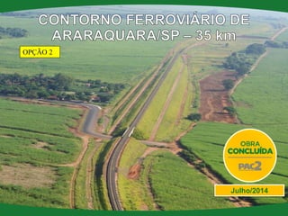 OPÇÃO 2 
Julho/2014  