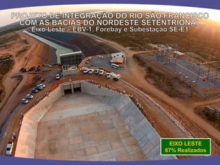 EIXO LESTE 
67% Realizados  