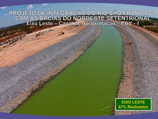 EIXO LESTE 
67% Realizados  