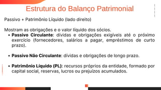 Estrutura e Leitura do Balanço Patrimonial e da DRE | PDF
