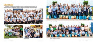 Balanço Social FTC - 2015Balanço Social FTC - 2015 www.ftc.com.br www.ftc.com.br 1716
No ano de 2015, a FTC também colocou em destaque a valorização dos colaboradores, estagiários e parceiros, com a
promoção de atividades de confraternização. O objetivo de cada ação foi proporcionar maior integração entre as áreas.
Valorização
Natal - Administração
Natal - Oficina de Locomotivas
Dia da Mulher
Dia do FerroviárioDia do Ferroviário
 