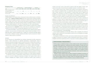 Trabalho    princípio 6




Empregados por idade                                                                                                         condições de risco para si mesmo ou para terceiros. As equipes de saúde estão obrigadas a observar o sigilo
                                         PETROBRAS HOLDING         PETROBRAS DISTRIBUIDORA             TRANSPETRO
                                                                                                                             profissional sobre qualquer informação de saúde do trabalhador, respeitados os preceitos éticos e legais.
IDADE                                HOMENS    MULHERES TOTAL     HOMENS   MULHERES   TOTAL   HOMENS   MULHERES TOTAL
                                                                                                                                Entre os cuidados na atenção à saúde, a Petrobras oferece assistência, recursos terapêuticos, medicamentos e
Número de empregados próprios
com menos de 20 anos                      20         4       24       1         2        3        2          0      2        apoio necessários ao empregado infectado e seus dependentes, desde que reconhecidos pelo Ministério da
Número de empregados próprios                                                                                                Saúde ou órgãos internacionais de saúde equivalentes. A companhia oferece testes de diagnóstico para
acima de 45 anos                     15.421     2.100    17.521    1.439     316      1.755     836       828    1.664       empregados e seus dependentes, que poderão ser requisitados mediante manifestação voluntária. A empresa
                                                                                                                             reembolsa 70% dos gastos comprovados com medicamentos para os empregados e seus dependentes com
Pessoas com deficiência
                                                                                                                             HIV/Aids que não queiram se registrar nas instituições públicas que fornecem os remédios gratuitamente.
A Petrobras trabalha por uma sociedade inclusiva, pela promoção do acesso aos direitos da pessoa com deficiência.
                                                                                                                                A Petrobras promove ainda a capacitação dos profissionais de suas equipes de saúde no atendimento ao
Criado em 1985, o Programa de Assistência Especial (PAE) oferece educação especial e atendimento terapêutico
                                                                                                                             trabalhador com HIV/Aids e quanto aos aspectos relacionados à proteção contra contaminação pelo HIV em
aos dependentes de empregados, aposentados e pensionistas com deficiências física, mental, auditiva, visual, de
                                                                                                                             atendimentos de emergência e primeiros socorros. A companhia estimula também o comportamento seguro e a
conduta e múltipla inscritos na AMS. O plano de saúde cobre tratamentos especializados em psicomotricidade,
                                                                                                                             compreensão sobre a doença, realizando palestras, campanhas e alertas em rede informatizada.
ortóptica, fonoaudiologia, terapia ocupacional, psicoterapia, fisioterapia, psicopedagogia, hidroterapia, musicoterapia,
                                                                                                                                Em seu relacionamento com a sociedade, a Petrobras apóia iniciativas de entidades públicas e privadas voltadas
equoterapia e residência terapêutica. Em 2005, foram 255 atendimentos, sem contar o suporte administrativo.
                                                                                                                             para ensino, pesquisa, assistência, capacitação e desenvolvimento de programas dedicados à questão do HIV/Aids,
   Para estimular a troca de experiências e a integração dos inscritos no programa e as equipes técnicas, a Petrobras
                                                                                                                             bem como à informação e à educação para prevenção e monitoração nas comunidades do entorno de suas
Holding realiza, desde 1991, a Jornada PAE. Em 2005, o encontro contou com a participação de 2 mil empregados,
                                                                                                                             Unidades. Mantém um sistema informatizado de dados de saúde para acompanhamento e controle de casos e
mobilizados em torno do tema “Incluir é humanizar olhares: legitimando o humano em cada um de nós”.
                                                                                                                             cumpre as orientações das autoridades de saúde quanto à notificação aos órgãos competentes de saúde pública,
   São oferecidas ainda facilidades – rampas de acesso, estacionamento exclusivo, bebedouros especiais, banheiros
                                                                                                                             para fins de acompanhamento e controle epidemiológico.
e elevadores – para que as pessoas com deficiências tenham condições de exercer suas atividades. Em 2005, o
                                                                                                                                A rede de Assistência Multidisciplinar de Saúde (AMS), oferecida a todos os empregados, reúne profissionais
edifício-sede recebeu o Certificado Acessibilidade Nota 10, Categoria Ouro, concedido pela Assembléia Legislativa
                                                                                                                             capacitados a realizar os atendimentos em áreas específicas do tratamento, tais como infectologistas, pneumologistas,
do Rio de Janeiro. A certificação é concedida a estabelecimentos públicos e privados que proporcionam condições
                                                                                                                             cirurgiões, dentistas e psicólogos.
adequadas e seguras às pessoas com deficiências.
                                                                                                                                Os empregados com HIV/Aids podem consultar o Serviço Social da companhia sempre que sentem necessidade
                                                                                                                             de diálogo ou de discussão de seus problemas e recebem acompanhamento familiar. Quando e se necessário, o
HIV/Aids
                                                                                                                             empregado é encaminhado ao auxílio-doença do INSS e, em casos graves, é concedida a aposentadoria por invalidez.
Fiel a seu compromisso com a Responsabilidade Social e Ambiental, a Petrobras adota uma política corporativa para
HIV/Aids e mantém relacionamento com organizações governamentais e não-governamentais, nacionais e
                                                                                                                                TRABALHADORES                  TERCEIRIZADOS
internacionais, responsáveis pela vigilância, assistência e pesquisa sobre HIV/Aids. Os princípios básicos da política são
a não discriminação no local de trabalho, a confidencialidade, o aconselhamento e os cuidados na atenção à saúde,               A Petrobras assegura ao trabalhador terceirizado as mesmas condições de saúde e segurança oferecidas aos
o desenvolvimento e a educação para a saúde, o relacionamento com a sociedade e a vigilância epidemiológica.                    empregados. Monitora regularmente o recolhimento, pelas empresas contratadas, de encargos sociais como
   A Petrobras entende que o trabalhador infectado pelo vírus HIV e todas as pessoas com a Síndrome da                          INSS e FGTS. Os trabalhadores vinculados a contratos superiores a 150 dias têm assistência médico-hospitalar-
Imunodeficiência Adquirida devem ser protegidos de qualquer discriminação ou estigmatização. Testes para                        odontológica, no patamar mínimo, plano ou seguro-referência de assistência à saúde coletivo-empresarial,
detecção do vírus não são realizados nas avaliações pré-admissionais como critério de exclusão de candidatos nem                com cobertura para procedimentos relacionados aos acidentes de trabalho e suas conseqüências, doenças
como parte integrante de rotinas de aptidão para o trabalho. A infecção pelo vírus HIV ou a presença da doença por              profissionais, assim como para os demais procedimentos relacionados à saúde ocupacional, extensivos ao
si só não justificam o afastamento do trabalhador, que deve permanecer em atividades apropriadas à sua condição                 cônjuge/companheiro(a) e aos filhos de até 21 anos.
clínica, monitoradas pela área de saúde da companhia, em concordância com o médico assistente do trabalhador.                      No Brasil e no exterior, a Petrobras mantém uma política de integração dos trabalhadores terceirizados com
   Em alinhamento ao princípio da confidencialidade, a Petrobras determina que toda informação de saúde da                      sua cultura, seus valores e princípios, incluindo orientações obrigatórias sobre os procedimentos de SMS e
pessoa com o vírus HIV é confidencial, de propriedade do indivíduo e sob a guarda da área de saúde da                           para o acesso aos sistemas exclusivos da companhia. Também são desenvolvidas práticas voltadas para a
companhia. O trabalhador não é obrigado a comunicar à companhia sua condição de saúde, ressalvadas as                           ambientação dos trabalhadores de empresas prestadoras de serviços às instalações da Petrobras.




78      PETR OBRA S    bal anço      social      e   a mbiental      2005                                                                                                PETR OBRA S     balanço       social     e   a mbiental     2005     79
 