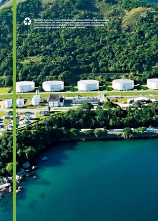 Relatório impresso em papel Reciclato, da Suzano (100% de papel reciclado
de aparas, sendo 35% pós-consumo e 65% pré-consumo), com tintas feitas
com matérias-primas renováveis, à base de óleos vegetais e pigmentos
isentos de metais pesados, sob a norma ISO 18000.
 