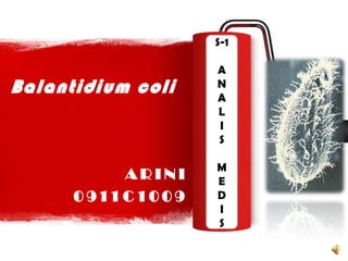 S-1

                         A
Balantidium coli         N
                         A
                         L
                         I
                         S

                         M
             ARINI       E
      0 9 11 C 1 0 0 9   D
                         I
                         S
 