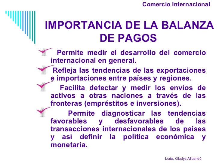 Balanza de pagos