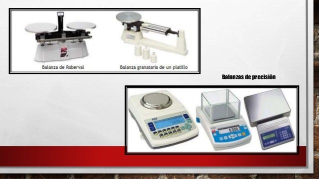 Balanzas de laboratorio