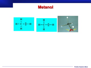 Metanol




          Prof.Dr. İbrahim USLU
 