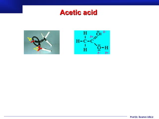 Acetic acid




              Prof.Dr. İbrahim USLU
 