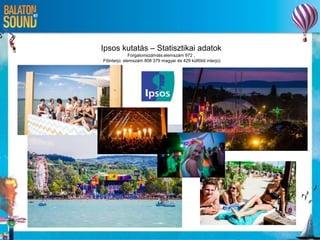 Ipsos kutatás – Statisztikai adatok
Forgalomszámlás:elemszám 972 ,
Főinterjú: elemszám 808 379 magyar és 429 külföldi interjú)
 