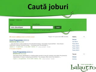 Caută joburi