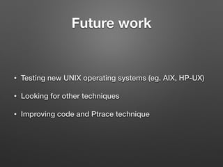 Chw00t: Breaking unices’ chroot solutions