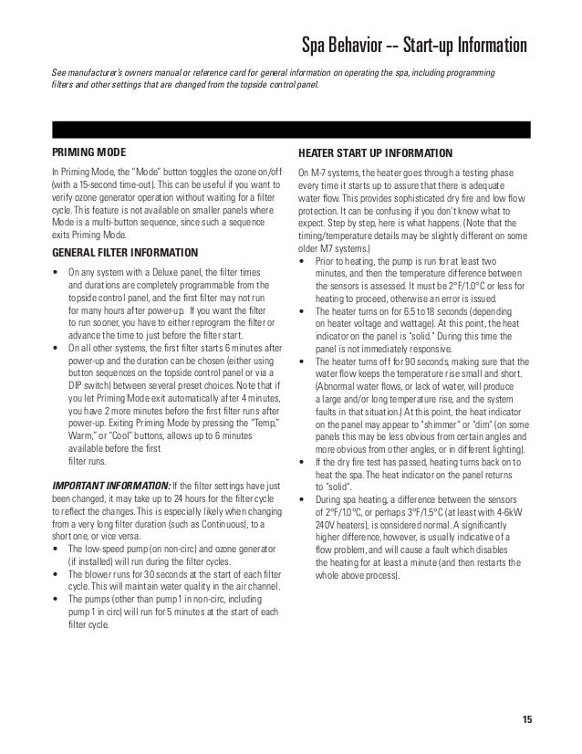 Balboa Manualtroubleshootingandservice Reva