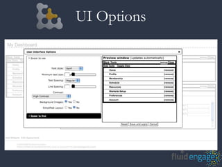 UI Options
 