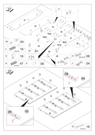 01                                                            A
                                                                               A
                                                                                                                                  F
                                                                                    A
                                                                  E
                                                                                                                                                        E

                                              E                                                                                            A
                                     21                                                             E
                                                                                                                                                A
                                                                                                         A       F                                  A
                           E                                                                                                                             A
                                                                           E                                                  F
                                                             20                                                                                                 A
    A                                                                                                            04                        F                         A
        A                                                                       A         A                                                                                  E
                                                                                A                                                                   F
             A                                     E
                                                                               M                    A                                                                            A E
                                                                                                        A                                                            E                     E
                                                                                A                                                          03               A                          A
                                                                                                    19 2x         A                                              F                             A
                                                   A                                                                                                A                                                  E
                                                                                                                          A                                              F                                 A E
                                                                  A                                                               A                 E
                                                                                        08 2x                                                                                                                    A E
                                                                                                                                                                01                 F                               A
                                                                      HH                                          A MA                                                                                       E
                                                                                                                                                                                               F
M                              04                                     J
                                                                                                A                                     L         09 8x
                                                                                                                                                                             02 E
                                                  HH                                                                                                                                                         A
                                                                                                                              07 2x                 L
                                              J                           05                                     A                                                                                 A

L                          16                                                                                         HH A
                 ø8,0x20                      19             2x                                         06            J

                                                                                                HH
E                          16                                                                   J                         06                                         H             Ø3,5x16                 08
                                              A        M A
                                                                                                                                                    HH
                                                                                                                              J
A
                 ø8,0x30
                           47             F                                    08                                                                                    J                                     04

        02
                                                                           Q                                                                        09
                                                        Q                                                                                                                                  04
                                                                                                         Q
                                          Q                                        09
                                                                                        Q
                           Q                                 09
                                                                  Q                                                                             Q
                                              09
                                                   Q                                                                      Q
                                09
                                                                                                                                                                         Q
                                                                                                             Q                                      09
                                                                                                                                                         Q
                                      03                                                 Q                                            09
                                                                                                                                           Q
                                                                                                                 09
                                                                                                                      Q
                                                                                              09


        09                            03
                                                                                                        04




                                                                                                                                                                     Q                                     16
                                                                                                                                                                                       Ø4,5x25
 