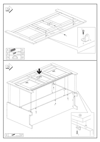 04


                                                            E

                                                                G
                                       08

                                                                             E
                                   E

                                       G
                                                    A

                                                                                 G




A        Ø8x30
                 01
E      Ø3,0x16   02
G                02


05


                              08




                                            E




                                                            E
                                                        E


                                                E




                          E
                      E                                                 08




E    Ø3,0x16     07                                                 E
 