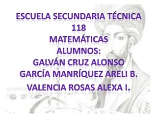 Galvan Cruz Alonso, Garcia Manrriques Arely y Valencia Rosas Alexa