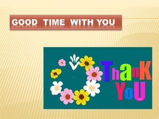 GOOD TIME WITH YOU
 