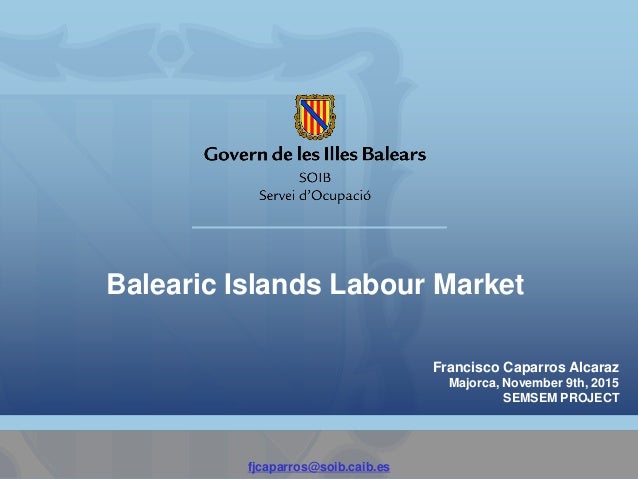 Govern de les illes balears caib report