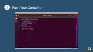 1 Push Your Container
3
 
